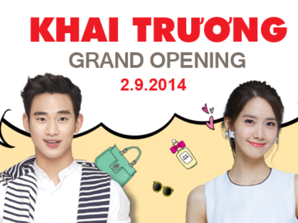 Nhóm nhạc SNSD giao lưu khán giả trong lễ khai trương Lotte Center ảnh 1