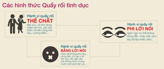 Quấy rối tình dục: Tán tỉnh lời lẽ thô tục là hình thức phổ biến ảnh 2