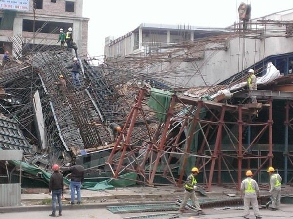 Hiện trường một vụ tai nạn lao động. (Ảnh minh họa: Vietnam+) 10 sự kiện nổi bật ngành lao động-thương binh và xã hội năm 2016 ảnh 4