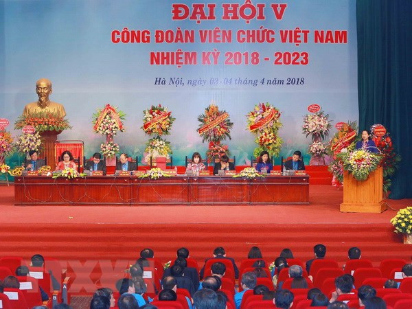 Công đoàn Việt Nam tổ chức bầu ban chấp hành nhiệm kỳ 2018-2023 ảnh 1