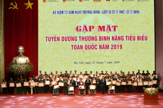Tuyên dương tấm gương 500 thương binh nặng tiêu biểu toàn quốc ảnh 1
