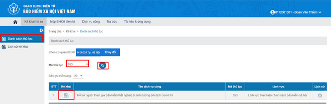 Hướng dẫn 2 cách đăng ký trực tuyến nhận hỗ trợ bảo hiểm thất nghiệp ảnh 5