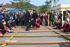 Chương trình Giao lưu hữu nghị giữa Uỷ ban Trung ương Mặt trận Tổ quốc Việt Nam với Chính hiệp toàn quốc Trung Quốc lần thứ hai năm 2023. (Ảnh: PV/Vietnam+)