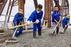 Tăng tốc sửa chữa cây cầu hơn 120 năm tuổi mang dấu ấn lịch sử của Hà Nội
