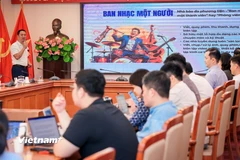 Quang cảnh tọa đàm. (Ảnh: Hoài Nam/Vietnam+)