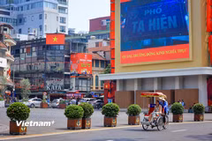 Diện mạo mới của quảng trường Đông Kinh Nghĩa Thục sau khi được chỉnh trang 