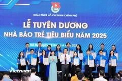 Lễ tuyên dương Nhà báo trẻ tiêu biểu thuộc Đoàn Thanh niên Chính phủ năm 2025