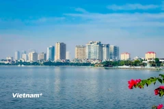 Một góc Hồ Tây. (Nguồn: TTXVN)