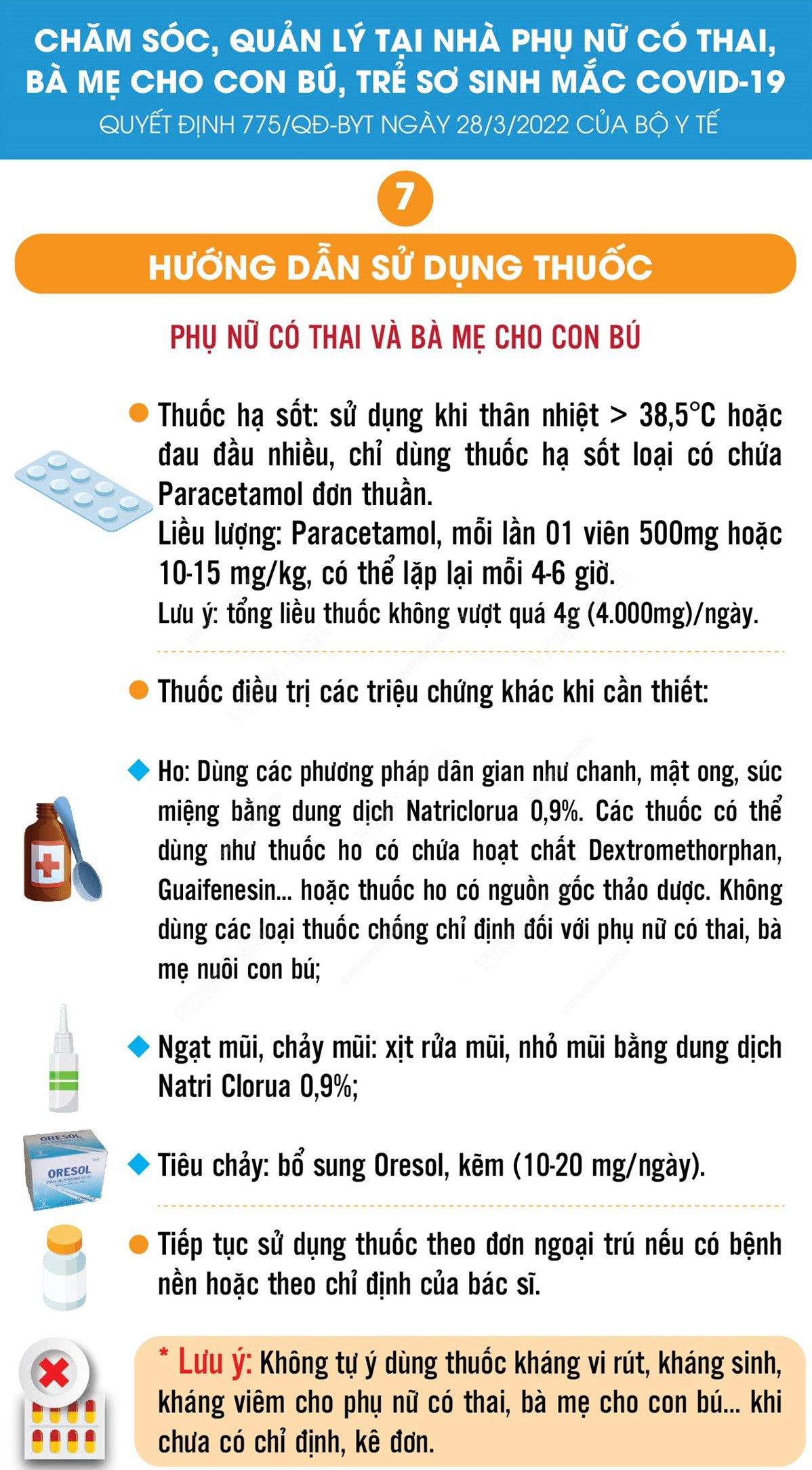 Chăm sóc thai phụ, bà mẹ cho con bú, trẻ sơ sinh mắc COVID-19 ở nhà ảnh 7