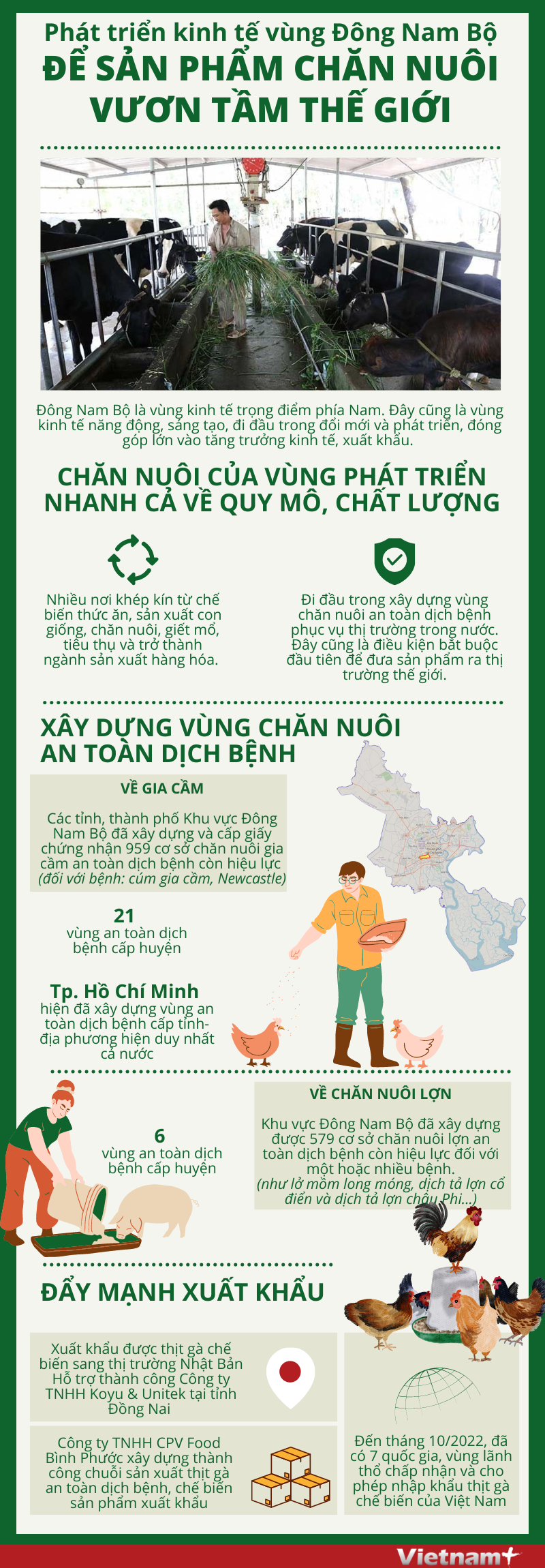 Phát triển sản phẩm chăn nuôi vùng Đông Nam Bộ vươn tầm thế giới ảnh 1