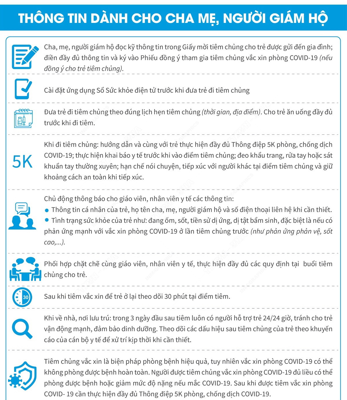 [Infographics] Chiến dịch tiêm vaccine COVID-19 cho trẻ em 12-17 tuổi ảnh 4