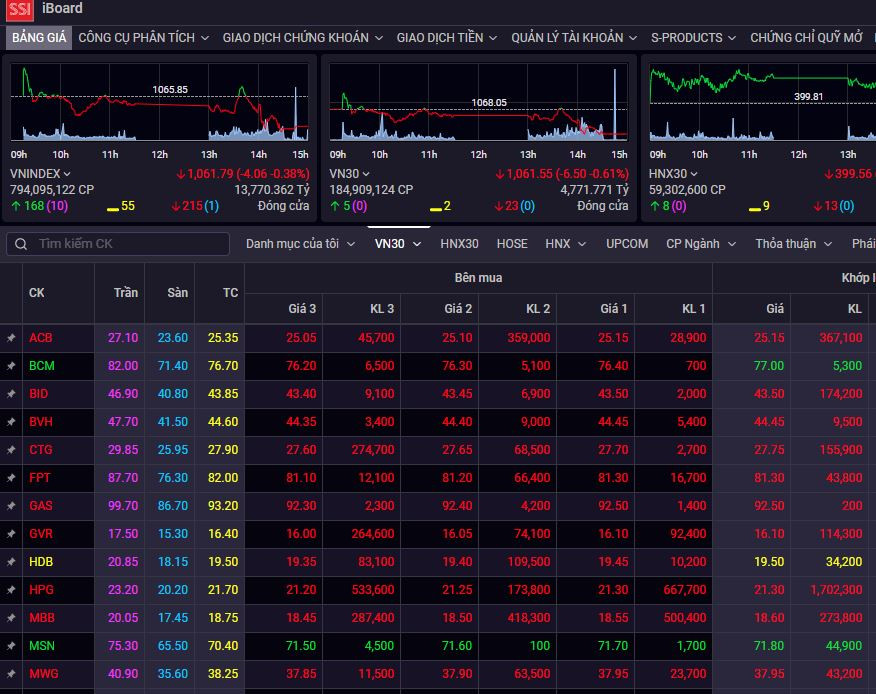 VN-Index vẫn giảm điểm dù đón nhận tin ngân hàng giảm lãi suất ảnh 1