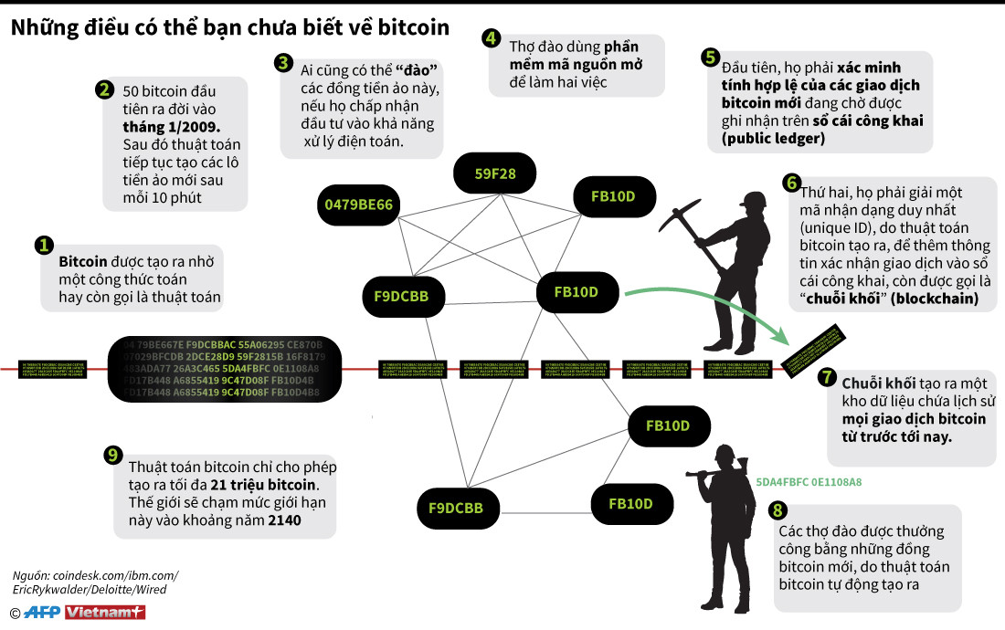 [Infographics] Những điều có bạn chưa biết về tiền ảo bitcoin ảnh 1