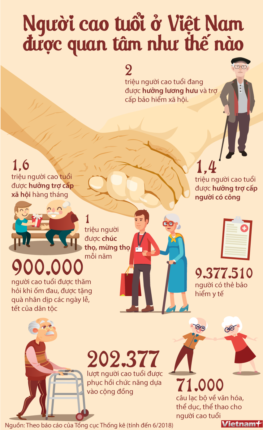 Người cao tuổi ở Việt Nam đang được quan tâm như thế nào? ảnh 1