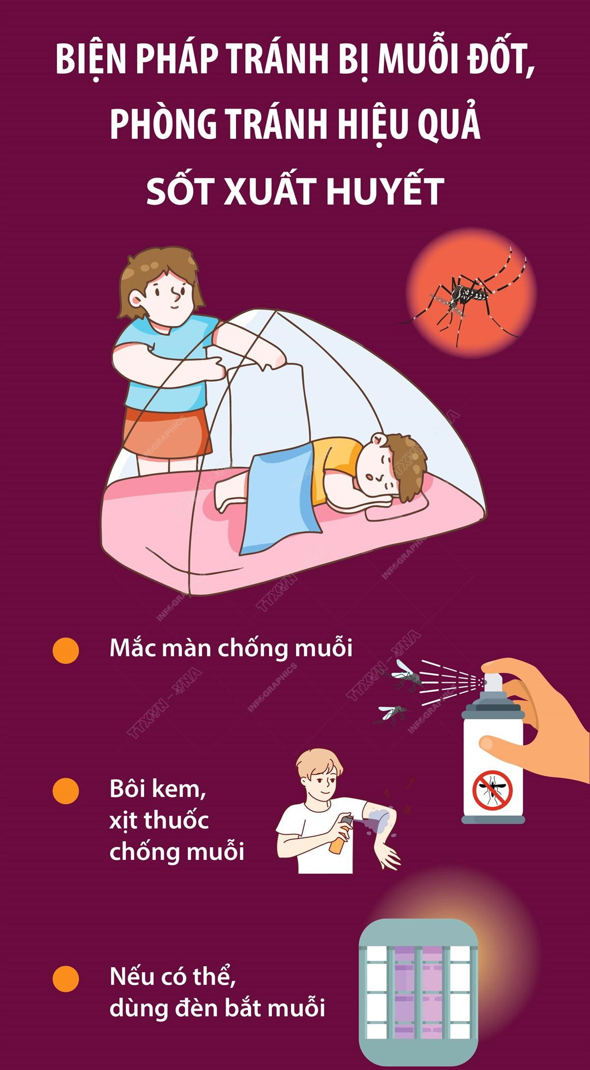 Biện pháp tránh bị muỗi đốt, phòng tránh hiệu quả sốt xuất huyết ảnh 1
