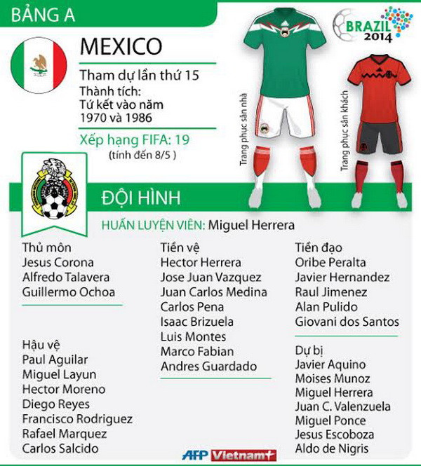 [Infographics] Thông tin về các đội tuyển tham dự World Cup ảnh 3