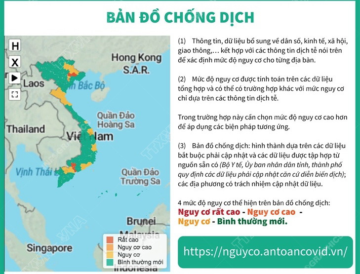 [Infographics] Đánh giá mức độ nguy cơ phòng, chống dịch COVID-19 ảnh 4