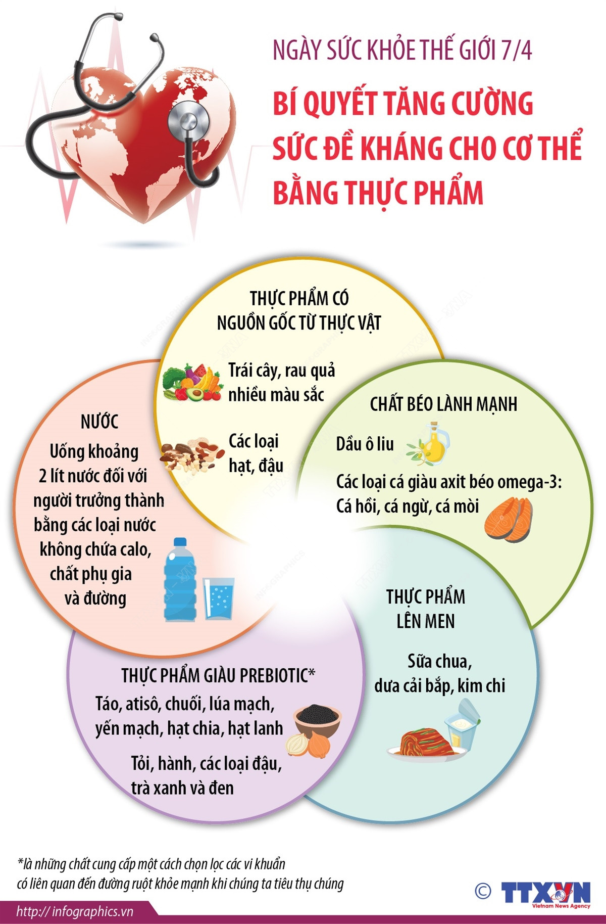 [Infographics] Bí quyết tăng sức đề kháng cho cơ thể bằng thực phẩm ảnh 1
