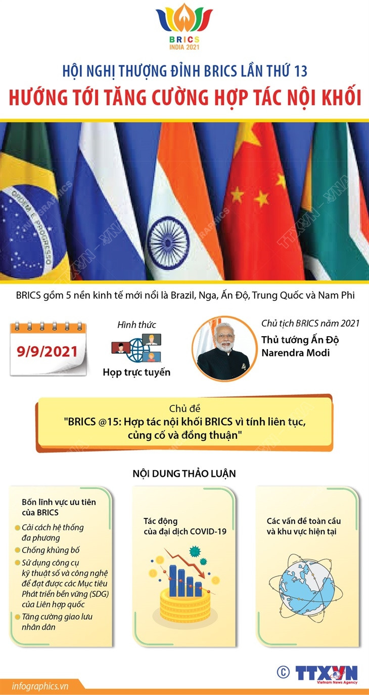 Hội nghị thượng đỉnh BRICS 13: Hướng tới tăng cường hợp tác nội khối ảnh 1