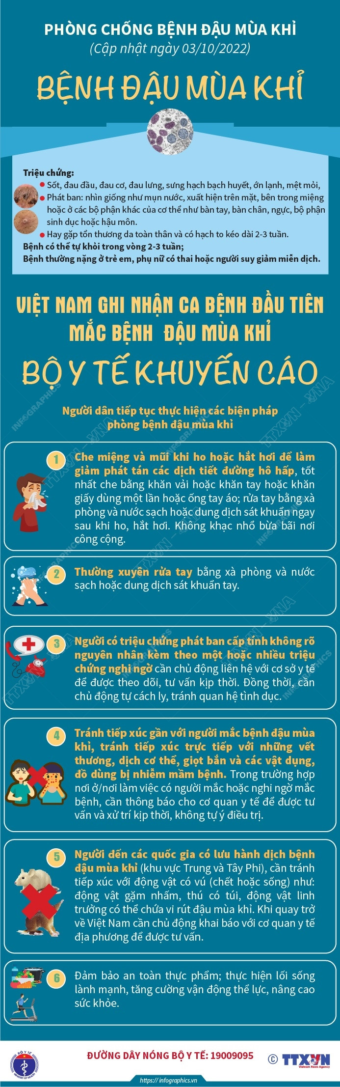 Việt Nam ghi nhận ca đậu mùa khỉ đầu tiên: Khuyến cáo của Bộ Y tế ảnh 1