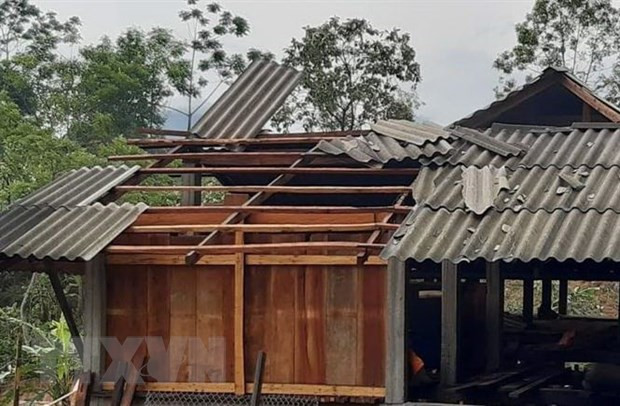 Ảnh chỉ có tính minh họa. (Nguồn: TTXVN) Lâm Đồng: Mưa lớn kèm lốc xoáy làm 1 người chết, 2 người bị thương ảnh 1