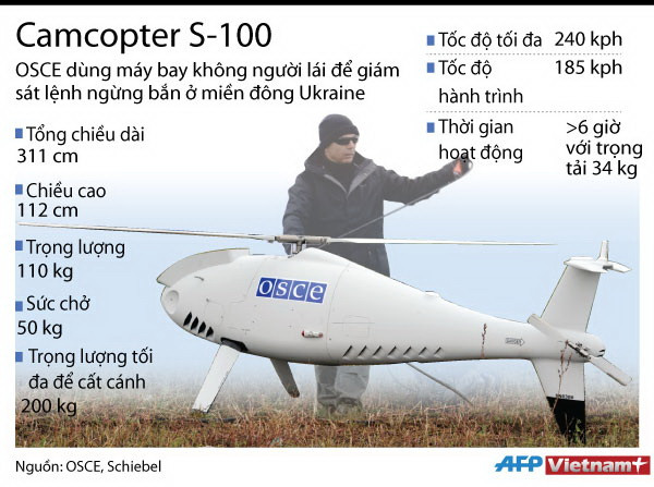 [Infographics] Máy bay không người lái "soi" Ukraine của OSCE ảnh 1