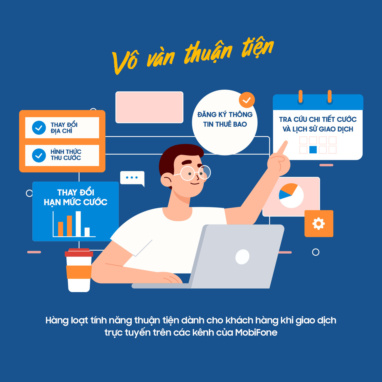[Infographics] Ngồi nhà thao tác mọi giao dịch cùng MobiFone ảnh 6
