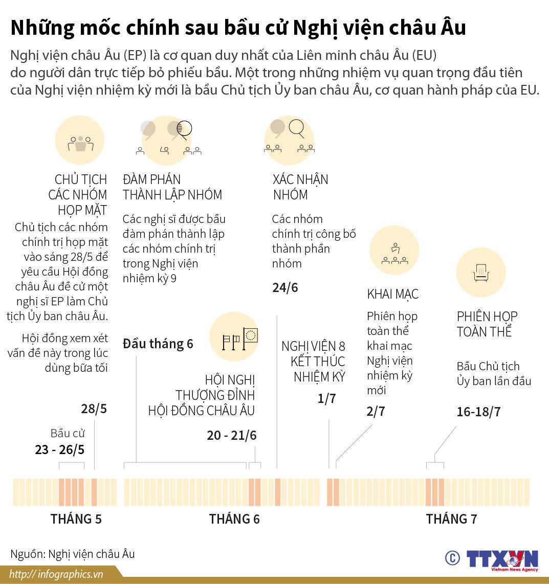 Những nhiệm vụ quan trọng sau bầu cử của Nghị viện châu Âu ảnh 1