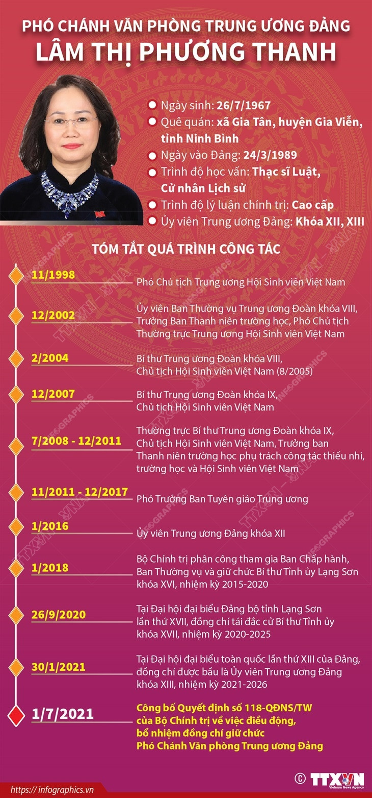 Phó Chánh Văn phòng Trung ương Đảng Lâm Thị Phương Thanh ảnh 1