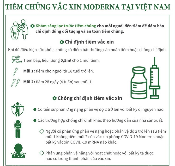 [Infographics] Thông tin cần biết về vaccine COVID-19 Moderna ảnh 5