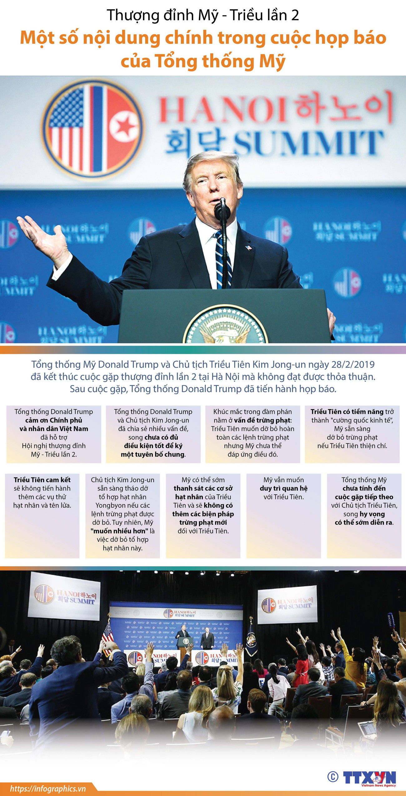 Một số nội dung chính trong cuộc họp báo của Tổng thống Mỹ ảnh 1