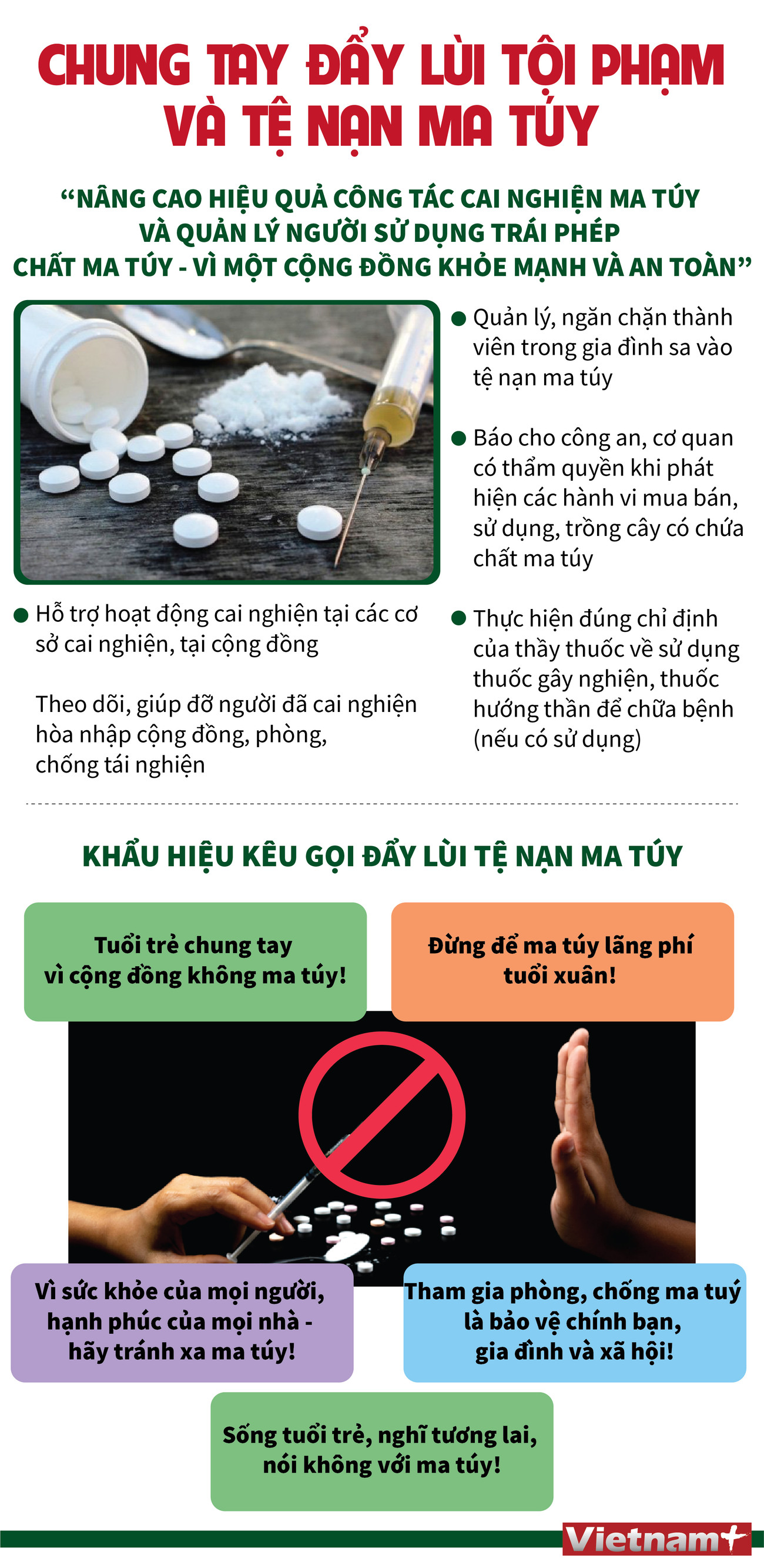 [Infographics] Chung tay đẩy lùi tội phạm và tệ nạn ma túy ảnh 1