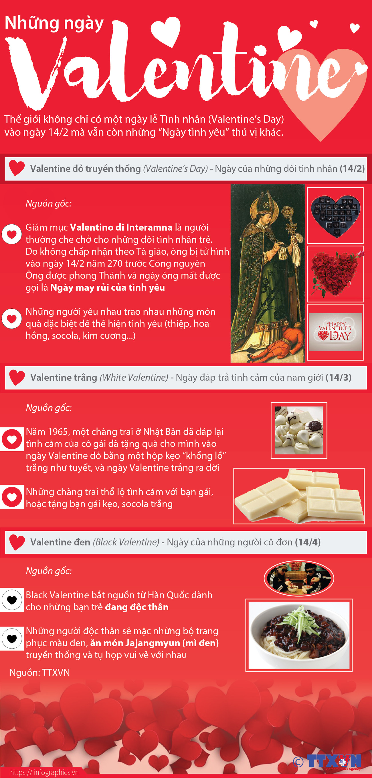 [Infographics] Những Ngày tình yêu thú vị trên thế giới ảnh 1