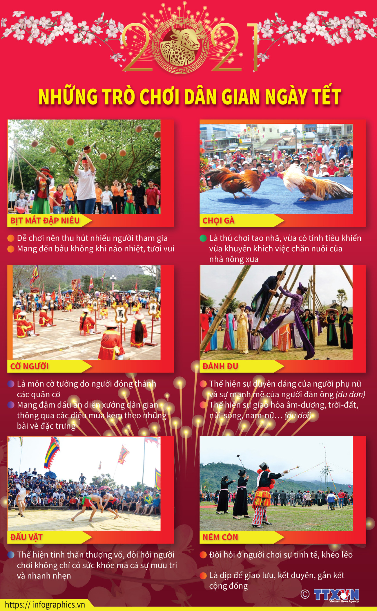 [Infographics] Những trò chơi dân gian ngày Tết Nguyên đán ảnh 1