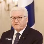 Tổng thống Liên bang Đức Frank-Walter Steinmeier. (Ảnh: TTXVN)