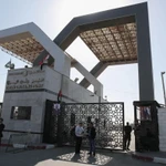 Cửa khẩu Rafah giữa Ai Cập và Dải Gaza. (Ảnh: AFP/TTXVN)