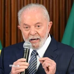 Tổng thống Brazil Lula da Silva. (Ảnh: AFP/TTXVN)