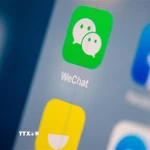Các đối tượng liên lạc qua ứng dụng Wechat. (Nguồn: TTXVN)