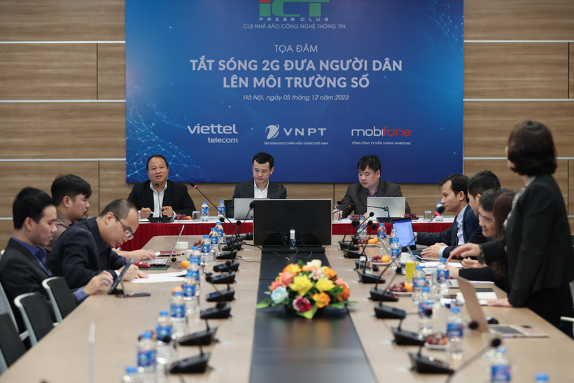 Toàn cảnh Tọa đàm Tắt sóng “Tắt sóng 2G đưa người dân lên môi trường Số." (Ảnh: Lê Anh Dũng)