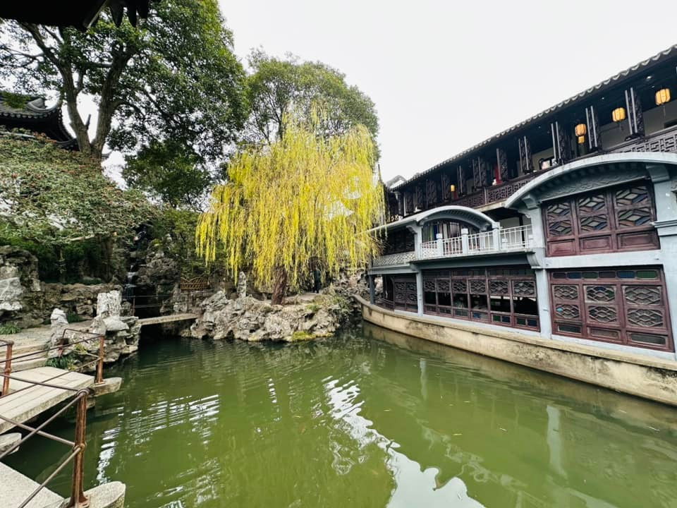 Sư Tử Lâm với kiến trúc tinh xảo không chỉ là nét đẹp nhất Tô Châu mà còn là một trong những lâm viên đẹp và quy mô nhất tại Trung Quốc. (Ảnh: Anh Quang/Vietnam+)