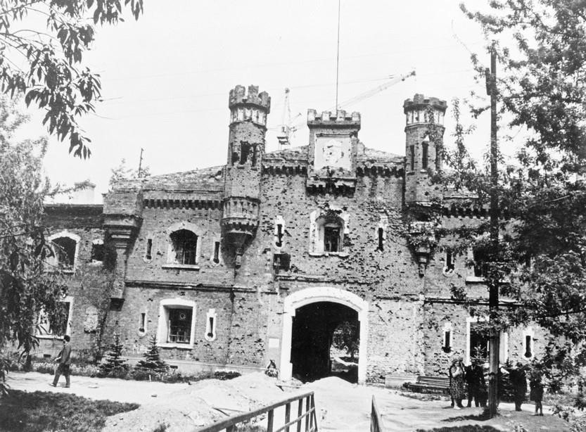 Pháo đài Brest (Belarus), biểu tượng của lòng dũng cảm kiên cường của Hồng quân Liên Xô trong Chiến tranh Thế giới thứ hai. (Ảnh: Tư liệu Quốc tế/TTXVN)