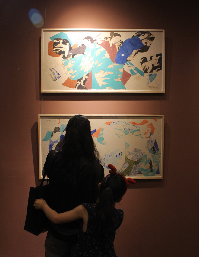 Ấn tượng âm hưởng cung đình Việt thế kỷ 17 dưới nét vẽ Phan Cẩm Thượng ảnh 3