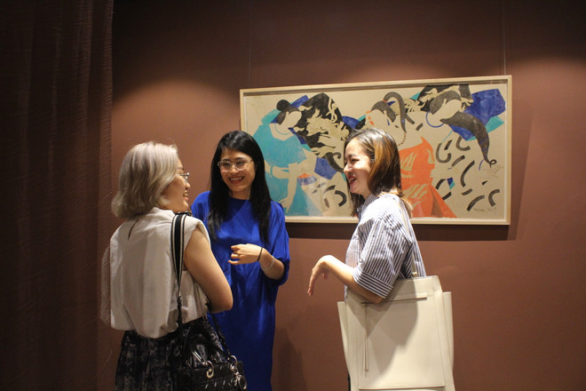 Ấn tượng âm hưởng cung đình Việt thế kỷ 17 dưới nét vẽ Phan Cẩm Thượng ảnh 5