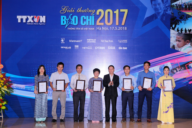 Giải báo chí TTXVN: Dấu ấn mới từ sự hợp tác thông tin toàn ngành ảnh 1