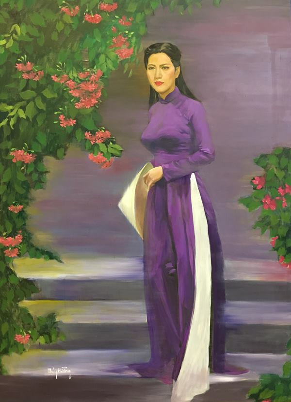 Đấu giá tranh gây quỹ ủng hộ bệnh nhân nữ chạy thận ở Hà Nội ảnh 4