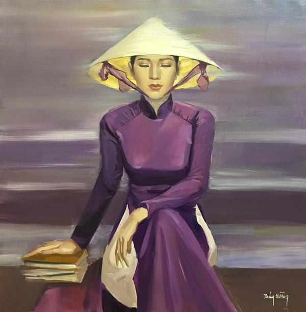 Đấu giá tranh gây quỹ ủng hộ bệnh nhân nữ chạy thận ở Hà Nội ảnh 2