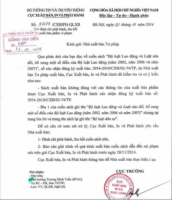 Đình chỉ phát hành xuất bản phẩm trong dự án sách 240 tỷ đồng ảnh 2