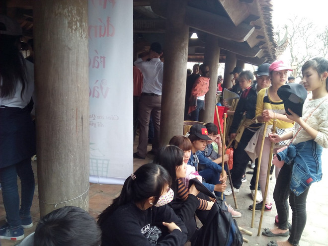 Yên Tử đông nghịt du khách những ngày đầu Xuân Đinh Dậu ảnh 5