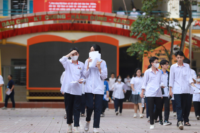 Gợi ý đáp án đề thi môn Toán Kỳ thi Tốt nghiệp Trung học phổ thông ảnh 1