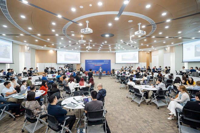 Hội thảo thu hút sự tham gia của đông đảo học giả, các nhà nghiên cứu về thương hiệu quốc gia và thương hiệu điểm đến, đại diện các doanh nghiệp, nhà hoạch định chính sách. (Ảnh: PV) Xếp hạng thương hiệu quốc gia: Việt Nam đứng thứ 47 trên 195 nước ảnh 2